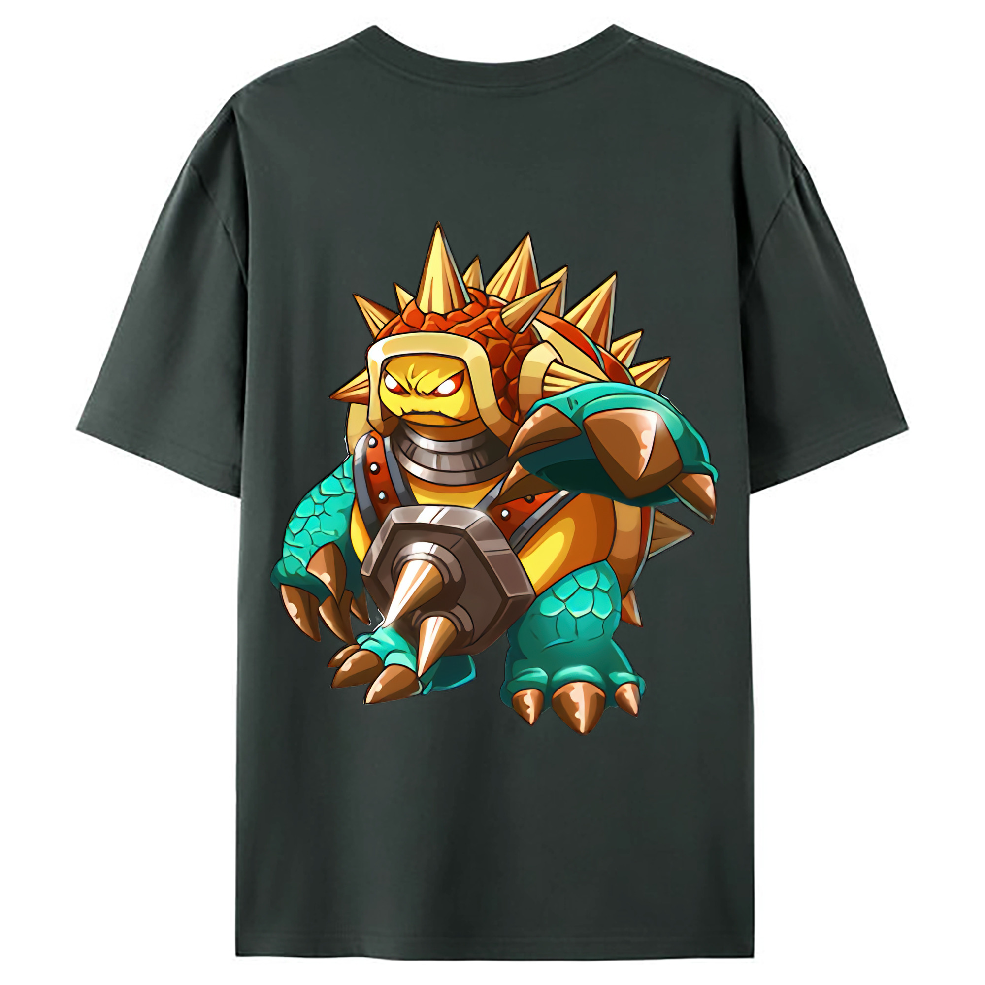 （画像用） リーグ・オブ・レジェンド League of Legends LOL 綿100％ メンズ半袖Tシャツ（バックプリント） 通気性